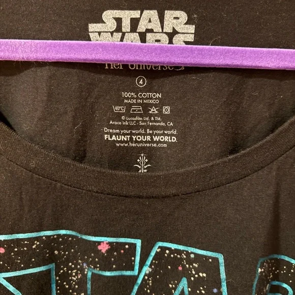 Star Wars Black women’s T-Shirt - Picture 3 of 5